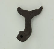 Brown - Image 13 - Set of 12 Rustic Cast Iron Whale Tail Drawer Pulls and Cabinet Knobs in Distressed Brown Finish, 2.25