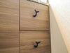 Navy - Image 4 - Set of 12 Navy Blue Cast Iron Whale Tail Drawer Pulls Decorative Bathroom Cabinet Knobs Coastal Kitchen