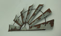Gray - Image 4 - Vintage Weathered Galvanized Metal Half Windmill Wall Sculpture: Rustic Farmhouse Charm for Living Rooms,