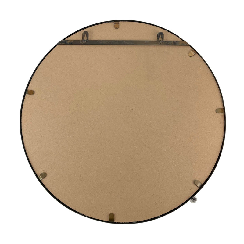 Bronze Finish Mermaid Wall-Mounted Mirror – 20-Inch Diameter Decorative Accent for Coastal and Nautical Home Decor, Elegant