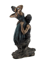 Bronze Finish Neoclassical Ballet Dancers Statue Image 3