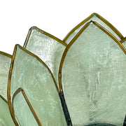 Green - Image 7 - Seafoam Green Capiz Shell Blooming Lotus Flower Blossom Tealight Candle Holder