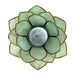 Green - Image 3 - Seafoam Green Capiz Shell Blooming Lotus Flower Blossom Tealight Candle Holder