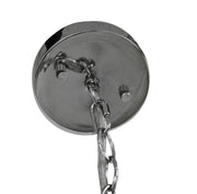 Classic Chrome Finish Pendant Lamp 16 Inch Diameter Image 3