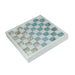 Coastal Themed Seashell Checkers Set With Game Board 13 Inches Image 3