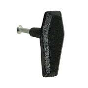 Gothic Black Cast Iron Coffin Drawer Pulls – 6-Piece Set, 2.5" Long, 1.5" High - Dark Elegance for Cabinets, Drawers, and