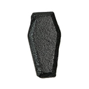 Gothic Black Cast Iron Coffin Drawer Pulls – 6-Piece Set, 2.5" Long, 1.5" High - Dark Elegance for Cabinets, Drawers, and