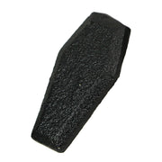 Gothic Black Cast Iron Coffin Drawer Pulls – 6-Piece Set, 2.5" Long, 1.5" High - Dark Elegance for Cabinets, Drawers, and