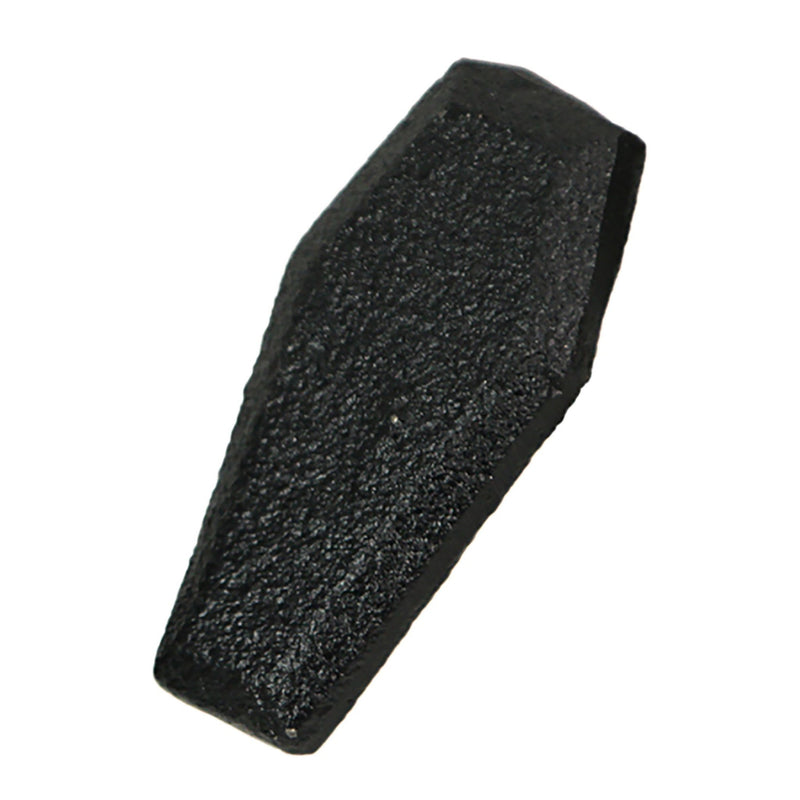 Gothic Black Cast Iron Coffin Drawer Pulls – 6-Piece Set, 2.5" Long, 1.5" High - Dark Elegance for Cabinets, Drawers, and