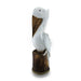 Hand Carved / Painted Wooden Pelican On Piling Statue Coastal Décor Image 2