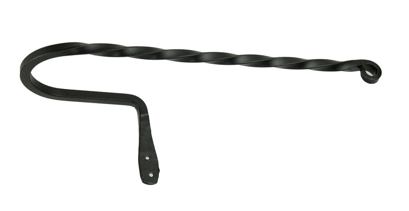 Hand Forged Wrought Iron Wall Mounted Paper Towel Holder Primitive Decor Image 1