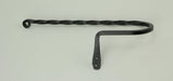 Hand Forged Wrought Iron Wall Mounted Paper Towel Holder Primitive Decor Image 2