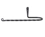 Hand Forged Wrought Iron Wall Mounted Paper Towel Holder Primitive Decor Image 3