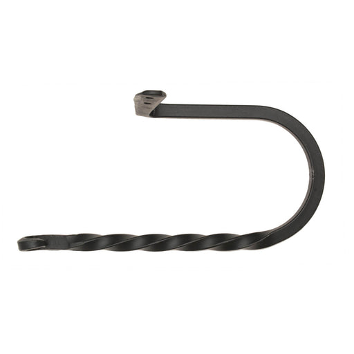 Hand Forged Wrought Iron Wall Mounted Toilet Paper Holder and Towel Bar Set Image 2
