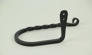 Hand Forged Wrought Iron Wall Mounted Toilet Paper Holder Primitive Decor Image 2