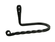 Hand Forged Wrought Iron Wall Mounted Toilet Paper Holder Primitive Decor Image 1