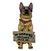 I Don't Dial 911 German Shepherd Guard Dog Warning Statue Image 10