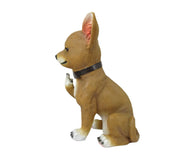 Lil Rascal Rude Finger Flipping Chihuahua Dog Tabletop Statue 6.75 Inches High Image 4