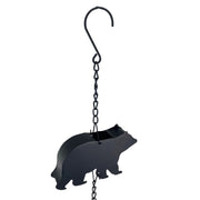 Black - Image 11 - Black Bear Rain Chain - 75 inches Long with 8 3D Bear Designs, Weighted Bell for Wind Chime Sound, Durable