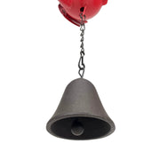 Bright Red - Image 11 - 85-Inch Metal Rain Chain with 7 Three-Dimensional Red Cardinal Birds, Rustic Brown Finish, Weighted