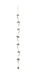 Bronze - Image 1 - Metal Tropical Palm Tree Rain Chain with Attached Hanger 72 inch