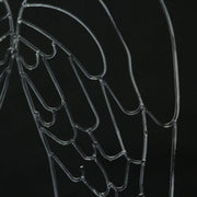 Gray - Image 3 - Metal Wire Art Angel Wings Wall Sculpture 25 inch