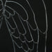 Gray - Image 3 - Metal Wire Art Angel Wings Wall Sculpture 25 inch