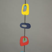 Multicolor Mid Century Modern Wind Chime Hanging Outdoor Garden Home Decor Art Image 4