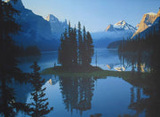 National Geographic Matted Print - Serene Beauty of Maligne Lake, Jasper National Park, Alberta, Canada - Wall Decor Artwork