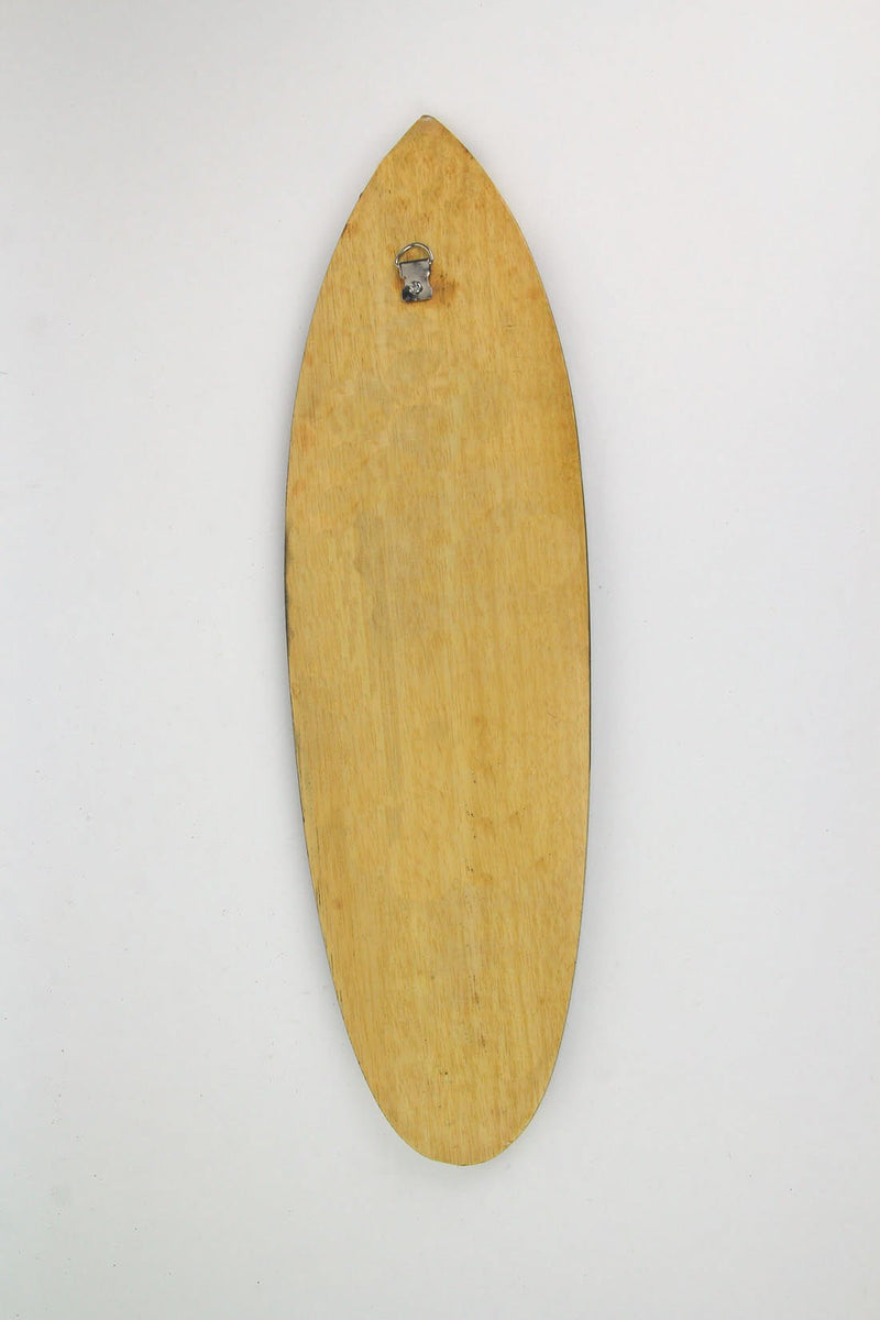 Pair of Exquisite Hand-Carved Wooden Surfboards, Tiki-Inspired Decor Featuring Intricate Lizard and Turtle Designs - 20 Inch