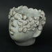 Pucker Up Concrete Head Kissing Face Wall Mount Mini Decorative Planter Pot 7 Inch Tall Image 2