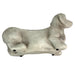 Grey - Image 9 - Charming Rustic Distressed Grey Stone Finish Dachshund Dog Indoor or Outdoor Decor Planter Doxie Plant Pot -