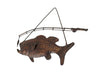 Rustic Finish Largemouth Bass Metal Wall Hanging Image 2