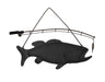 Rustic Finish Largemouth Bass Metal Wall Hanging Image 3