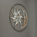 Moon Right - Image 2 - Enchanting Celestial Harmony: Rustic Aged Metal Sun, Moon, and Stars Wall Hanging Decor - Artful