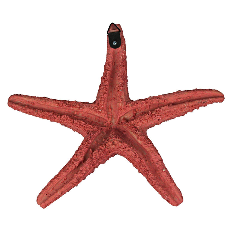 Set of 3 Resin Starfish Wall Hanging Sculptures Coastal Home Decor Beach Art Image 3