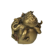 Steampunk Nautilus, Octopus Skull Fusion & Post-Apocalyptic Skull Statues – Retro-Futuristic Oceanic Sculptures with Bronzed