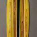 Brown - Image 4 - Striped Wooden Surfboard Wall Hanging 39 inch Beach Décor