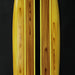 Brown - Image 5 - Striped Wooden Surfboard Wall Hanging 39 inch Beach Décor