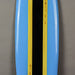 Blue - Image 4 - Striped Wooden Surfboard Wall Hanging 39 inch Beach Décor