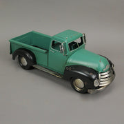 Vintage Metal Truck Planter, Rustic Antique Decorative Pickup Truck Planter for Indoor or Outdoor Display, Classic Farmhouse