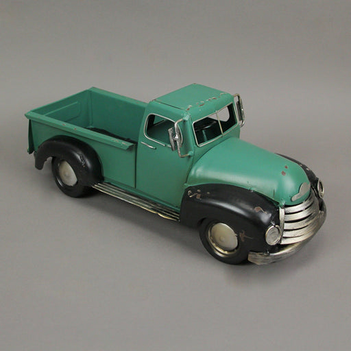 Vintage Metal Truck Planter, Rustic Antique Decorative Pickup Truck Planter for Indoor or Outdoor Display, Classic Farmhouse