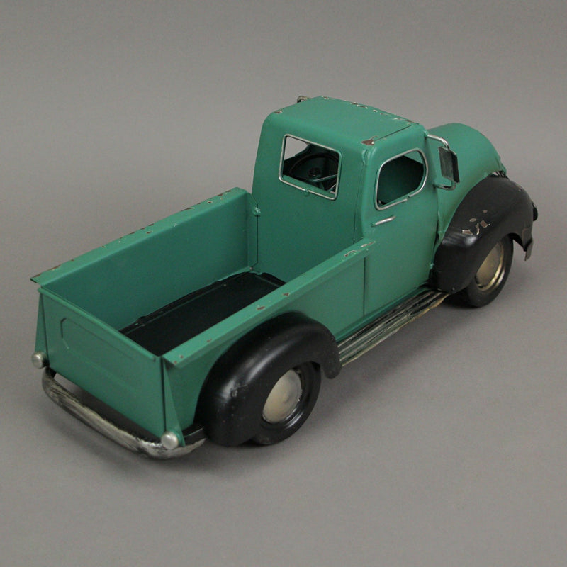 Vintage Metal Truck Planter, Rustic Antique Decorative Pickup Truck Planter for Indoor or Outdoor Display, Classic Farmhouse