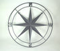 36 inch - Image 3 - Galvanized Zinc Finish Metal Indoor/Outdoor Nautical Compass Rose Wall Sculpture: A Striking 36-Inch