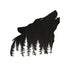 Black - Image 7 - Matte Black Finish Wolf Silhouette Cutout Metal Wall Sculpture: Striking 17-Inch Wall Art for Forest-Themed