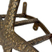 Zeckos 12 Inch Cast Iron Starfish Garden Hose Holder, Bronze Coastal Wall Mounted Hose Hanger with Matching Hardware for