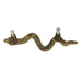 Gold - Image 4 - Set of 6 Cast Iron Snake Drawer Pulls, 6 Inch Antique Gold Cabinet Handles, Gothic Reptile Hardware for