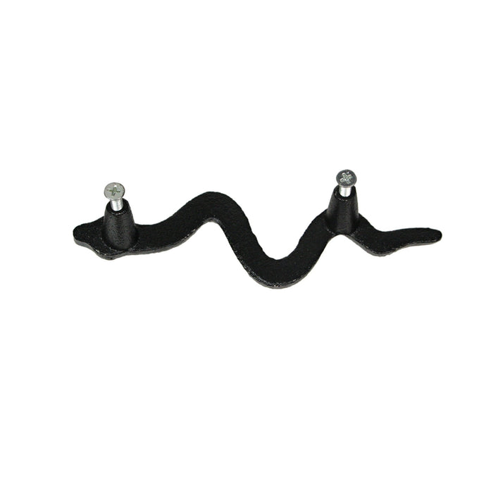 Black - Image 4 - Set of 6 Cast Iron Snake Drawer Pulls, 6 Inch Black Cabinet Handles, Gothic Reptile Hardware for Custom