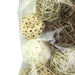 Brown - Image 3 - 18-Piece Collection of Exotic Dried Organic Wood Botanical Decorative Filler Spheres for Sophisticated