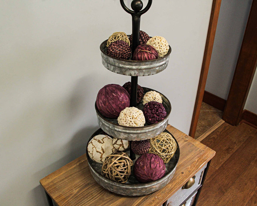 Purple - Image 4 - 18-Piece Collection of Purple and Brown Exotic Dried Organic Decorative Botanical Filler Spheres, Perfect